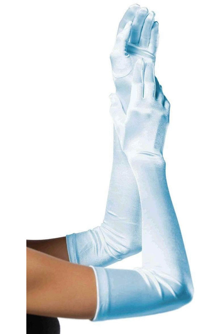 Extra Long Satin Gloves