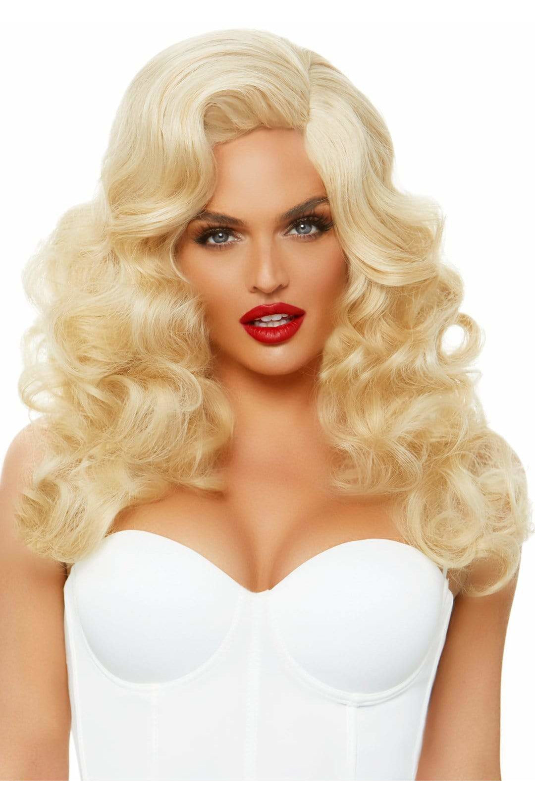 Bombshell Long Curly Wig