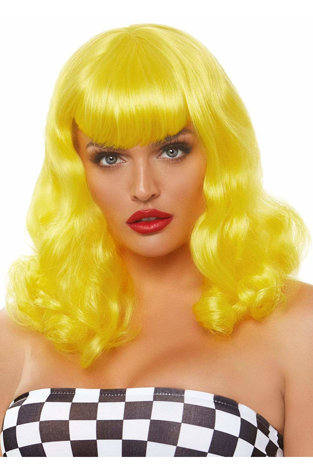 Retro Curly Bob Wig